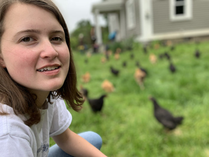 Panton VT Agricola Farm 2019 Elena Chickens