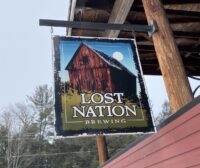 Lost Nation sign Morrisville VT 