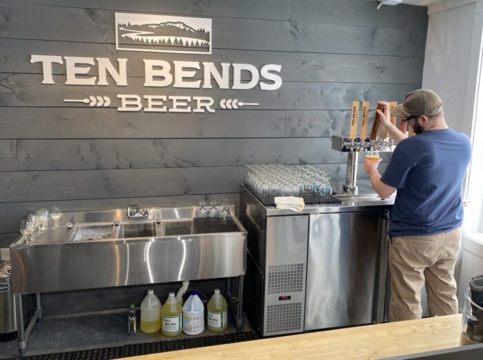 Ten Bends Brewery Hyde Park VT